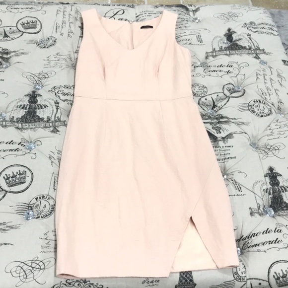 Mohito Blush Midi V-Neck Dress - Picture 1 of 6